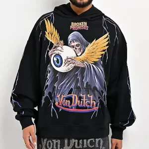 Death Grip Black Hoodie